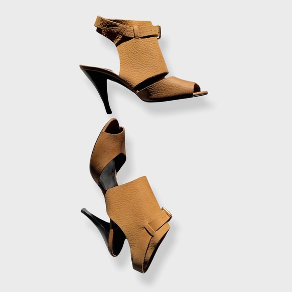 PIERRE HARDY size 7 or 6.5 EU 37 Leather Sandal Heels - Picture 3 of 10